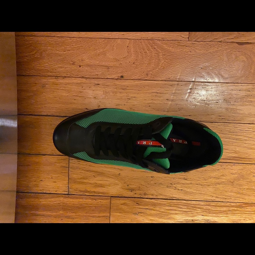 Brand New Prada Shoes-Calzature Uomo Green - Picture 5 of 7